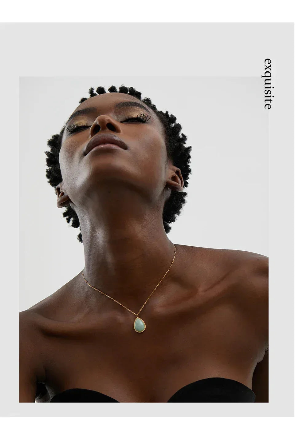 Gemstone Serenity Necklace - TM & CO. JEWELS 