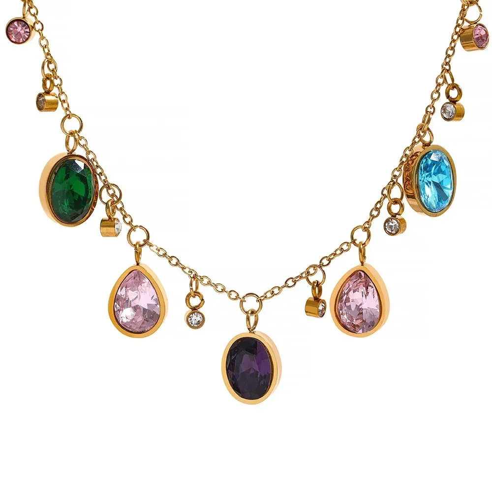 Vivid Charm Necklace - TM & CO. JEWELS 