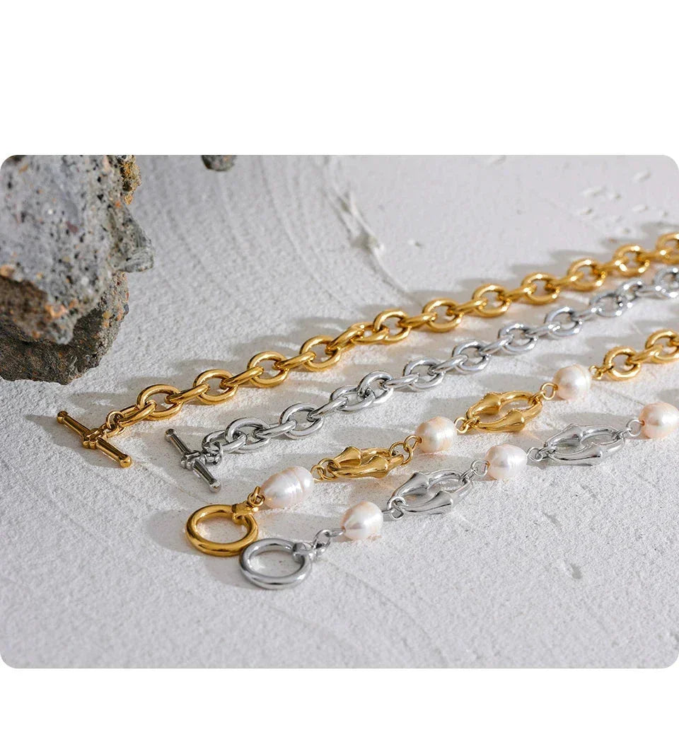 Golden Shoreline Necklace - TM & Co. Jewels