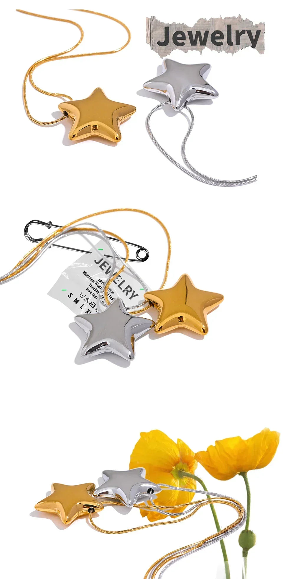 Lumina Star Necklace - TM & Co. Jewels