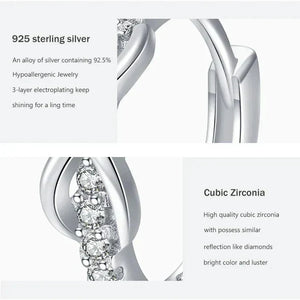 Infinite Charm Hoops - TM & Co. Jewels