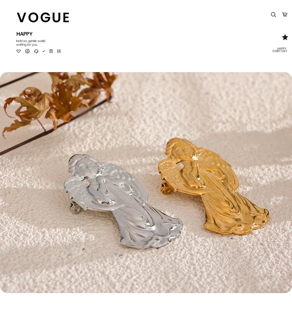 Aegis Wing Brooch - TM & CO. JEWELS 