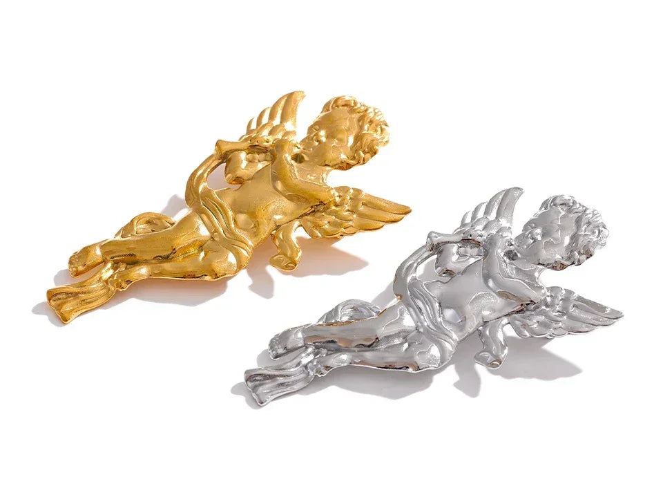 Angelic Trumpet Pin - TM & CO. JEWELS 