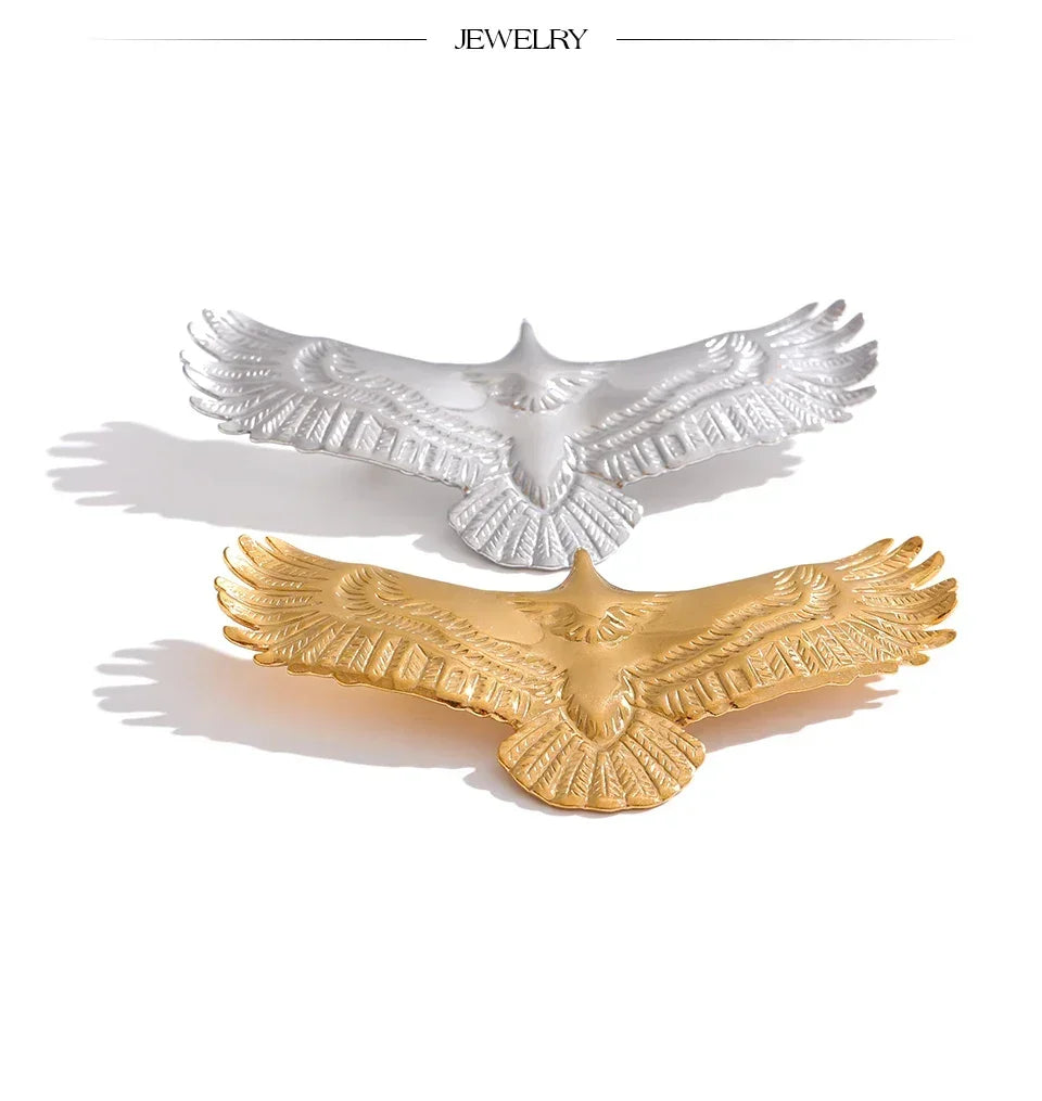 Regal Bird Brooch - TM & CO. JEWELS 