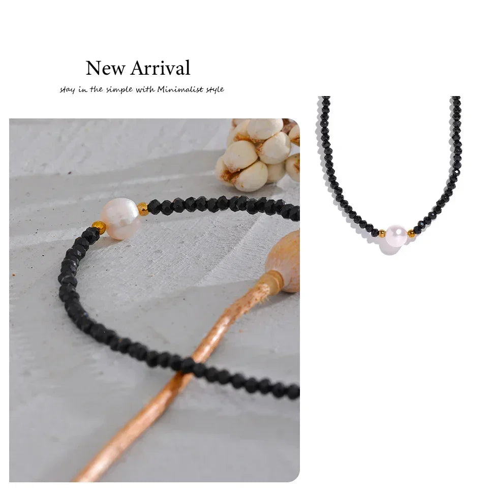 Noir Elegance Strand - TM & CO. JEWELS 