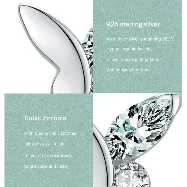 Butterfly Whispers Stud Earrings - TM & Co. Jewels