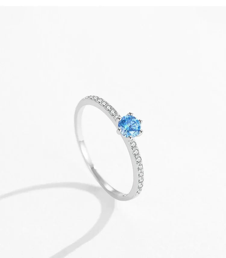 Ocean Glow Zirconia Ring - TM & Co. Jewels