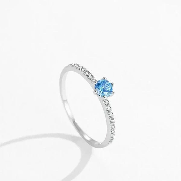 Ocean Glow Zirconia Ring - TM & Co. Jewels