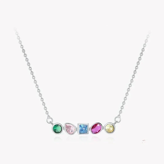 Spectrum Shine Necklace - TM & CO. JEWELS 