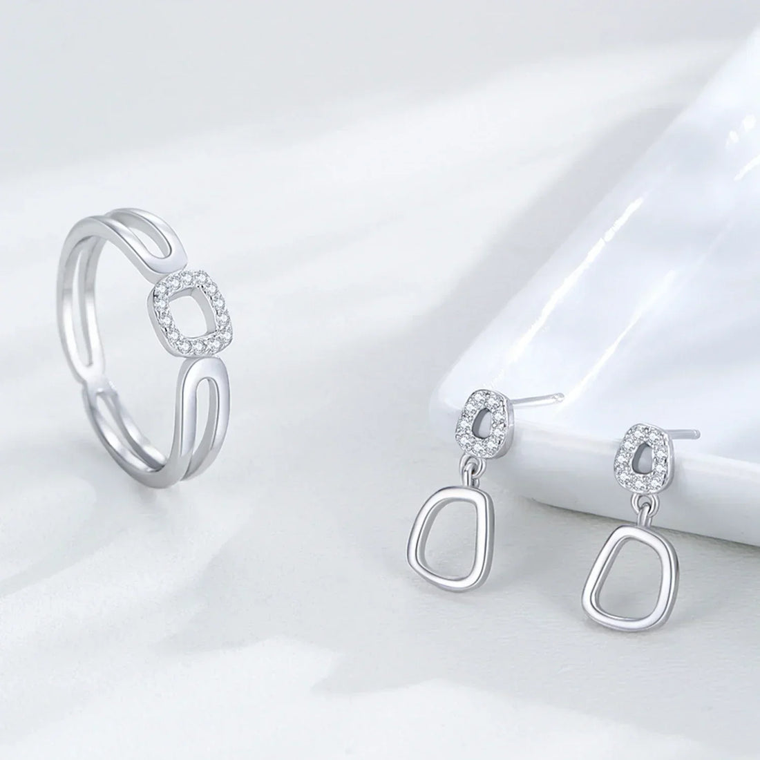 Sculpted Grace Jewelry Set - TM & Co. Jewels