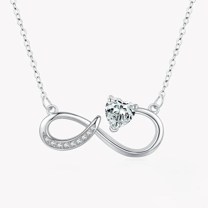 Glowing Heart Charm Necklace - TM & CO. JEWELS 