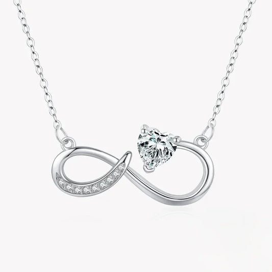 Glowing Heart Charm Necklace - TM & CO. JEWELS 
