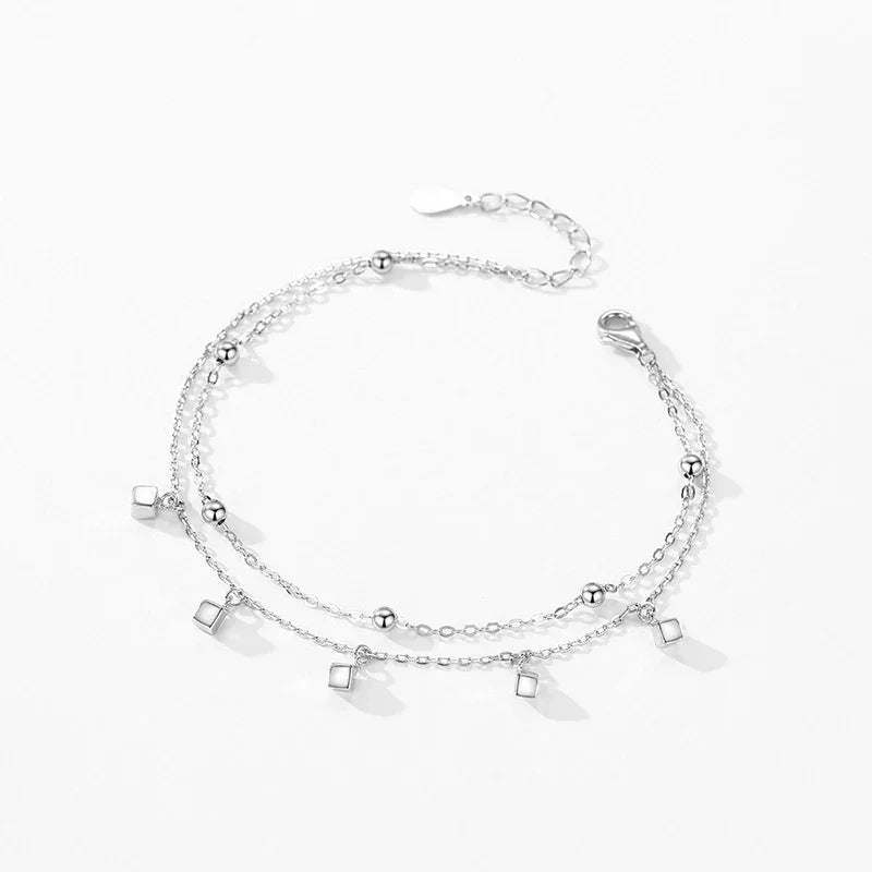 Hazel Shine Link Bracelet - TM & CO. JEWELS 