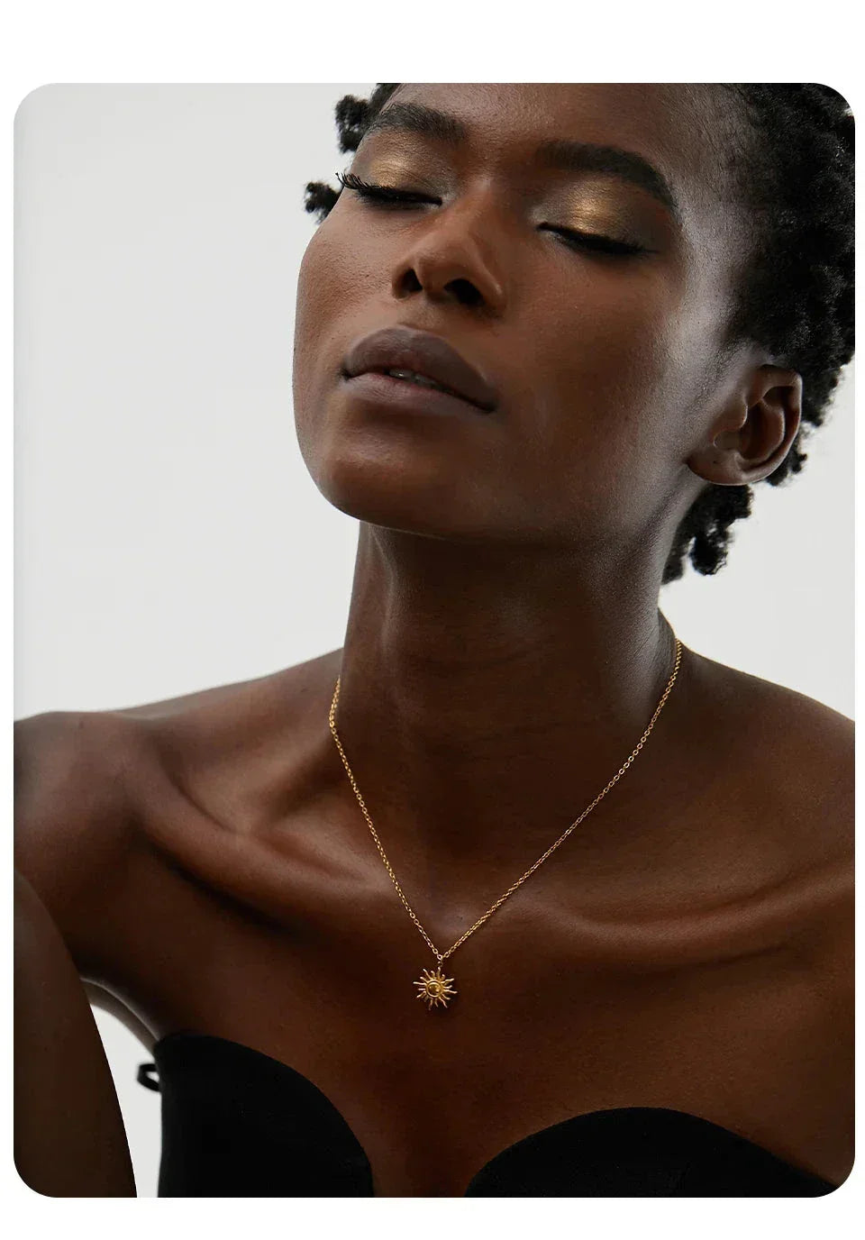 Sunrise Glow Stainless Necklace - TM & Co. Jewels