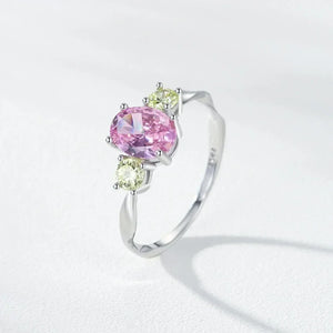 Emerald Rose Zirconia Ring - TM & Co. Jewels
