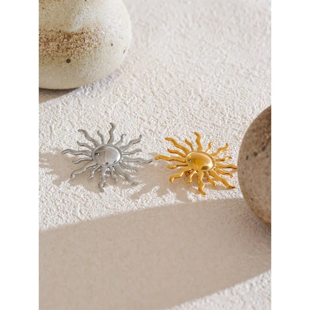 Sunburst Charm Pin - TM & CO. JEWELS 
