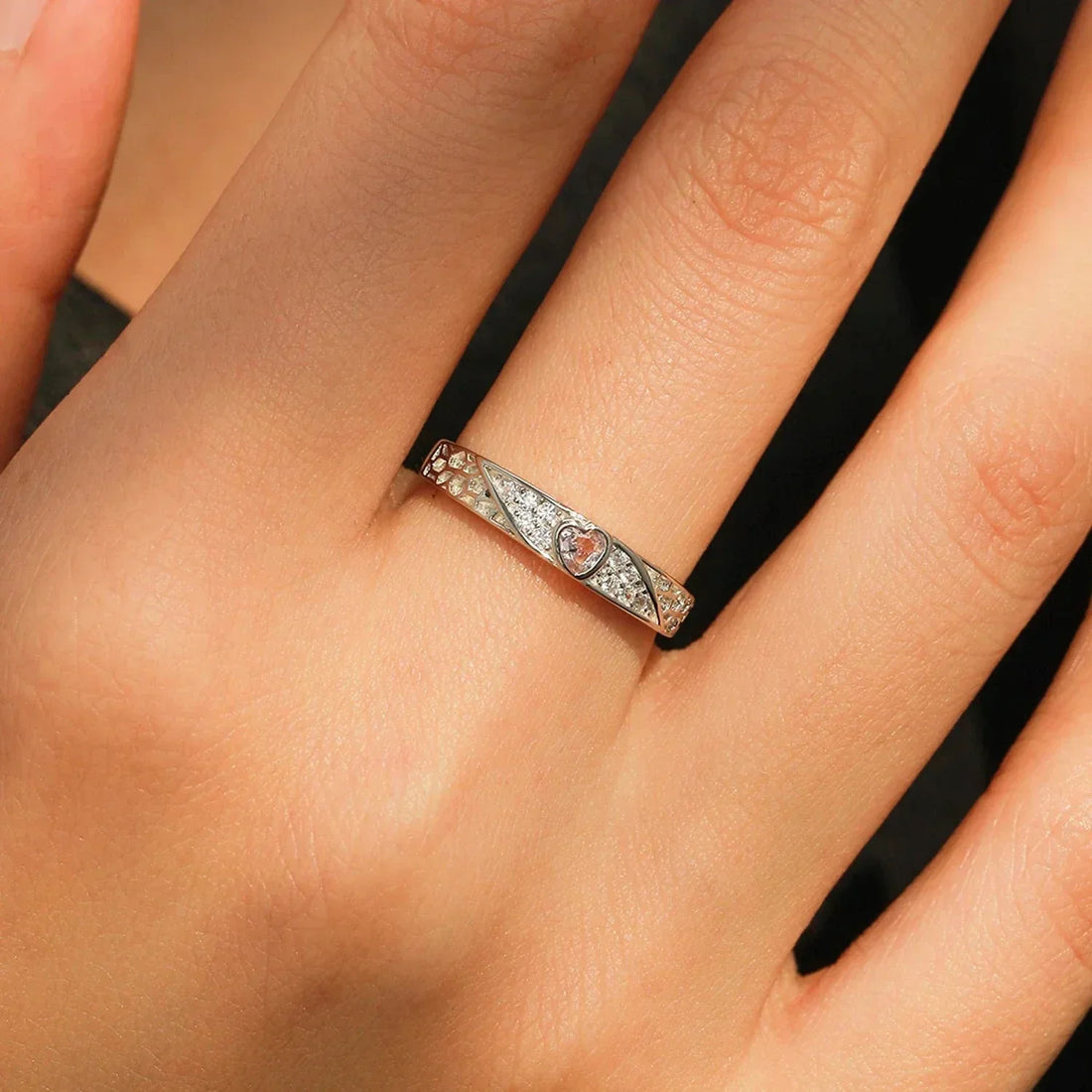 Retro Bliss Champagne Band - TM & Co. Jewels