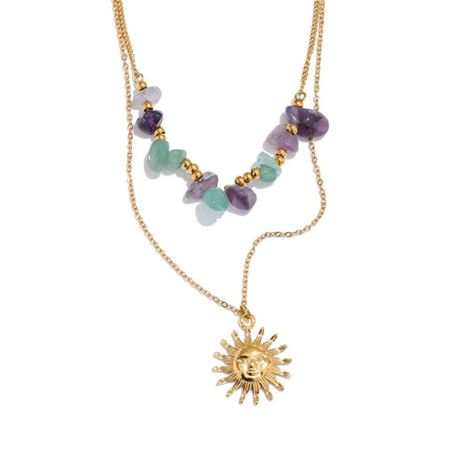 Aura of Sol Necklace - TM & CO. JEWELS 