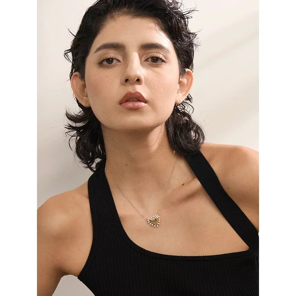 Pearl Kiss Necklace - TM & CO. JEWELS 