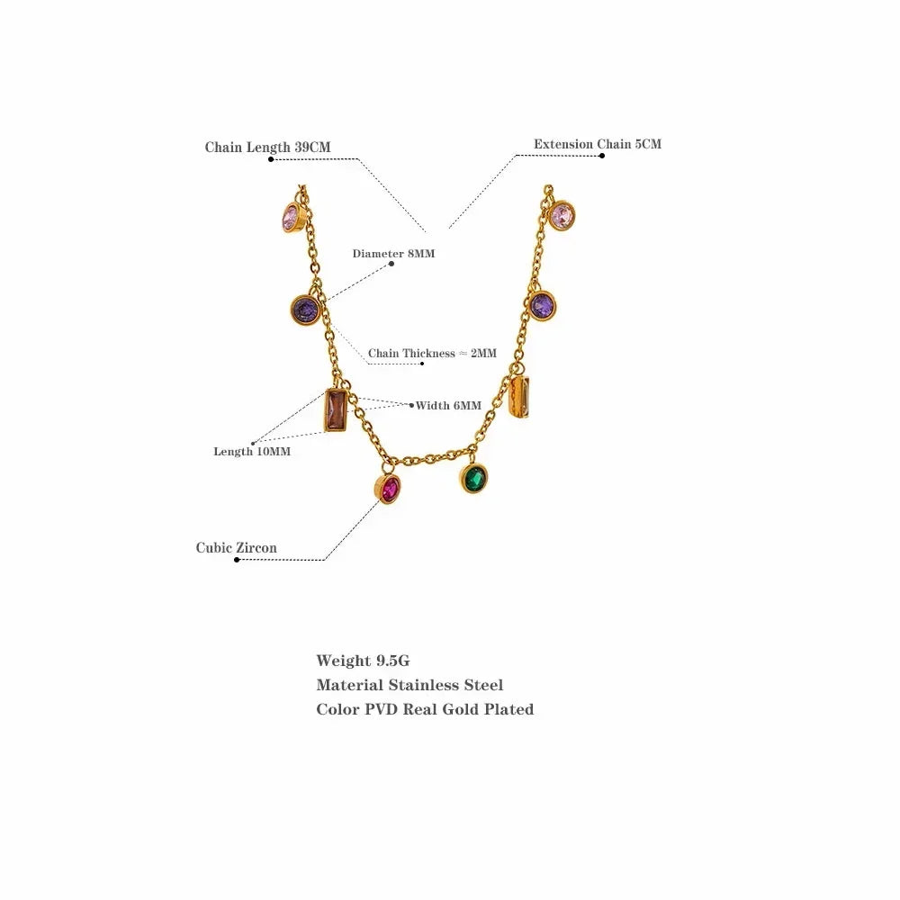 Aurora Glow Necklace - TM & CO. JEWELS 