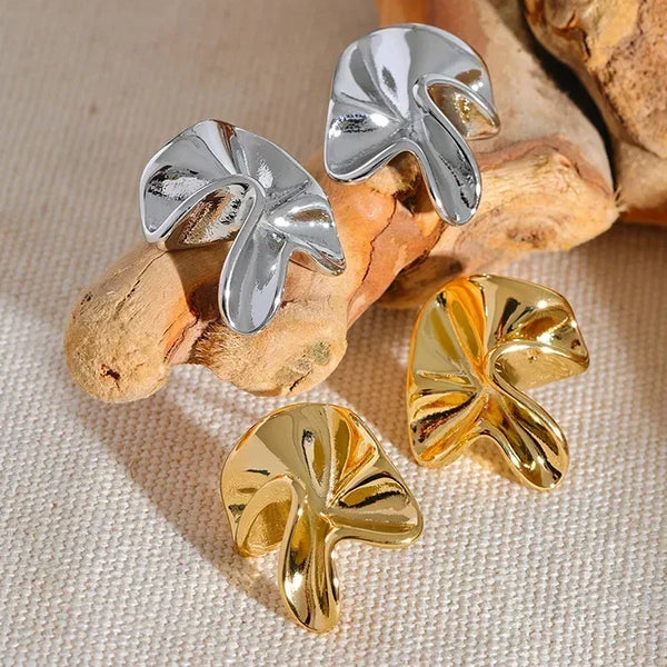 Textured Bloom Studs - TM & Co. Jewels