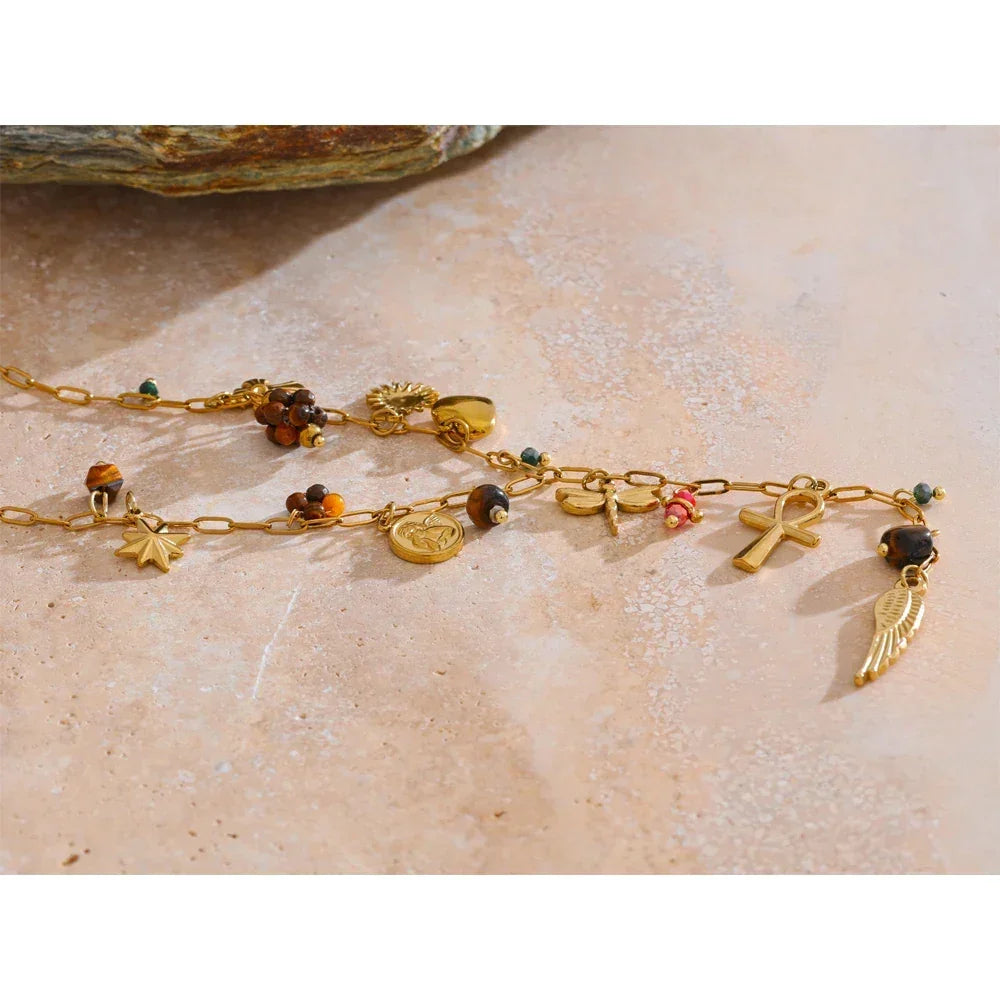 Eclectic Belief Necklace - TM & CO. JEWELS 