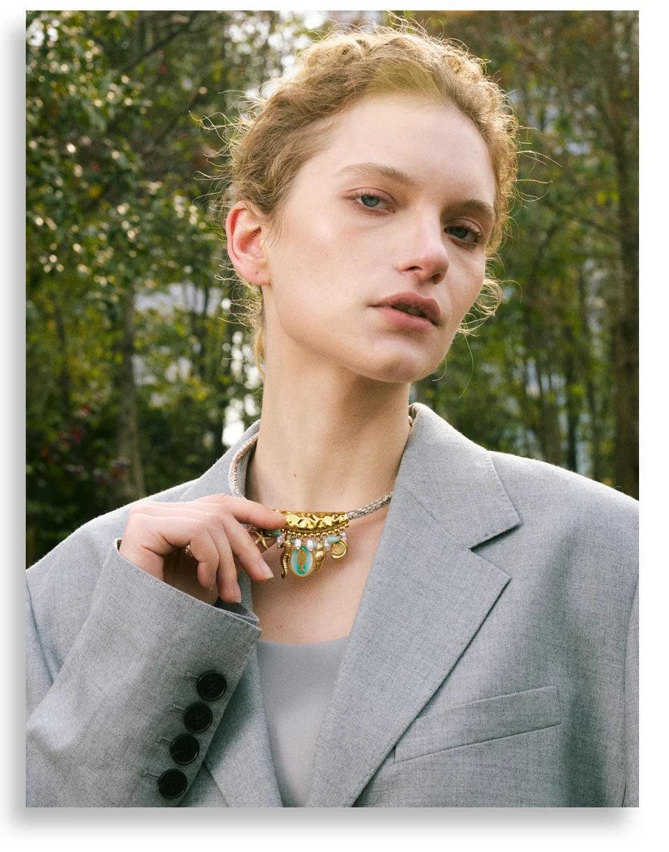 Seashell Serenity Necklace - TM & CO. JEWELS 