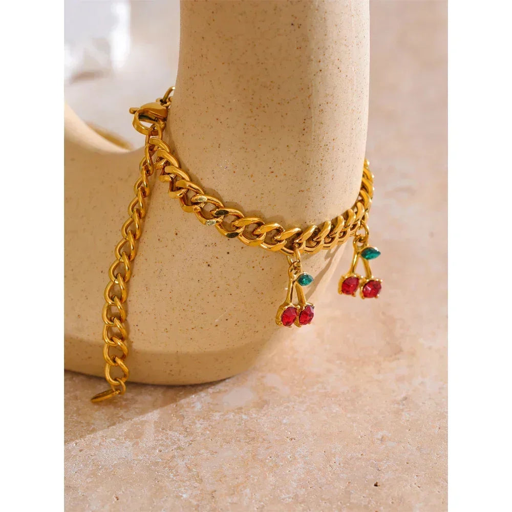 Blushing Cherry Set - TM & CO. JEWELS 