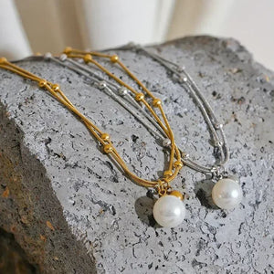 Radiant Pearl Necklace - TM & Co. Jewels