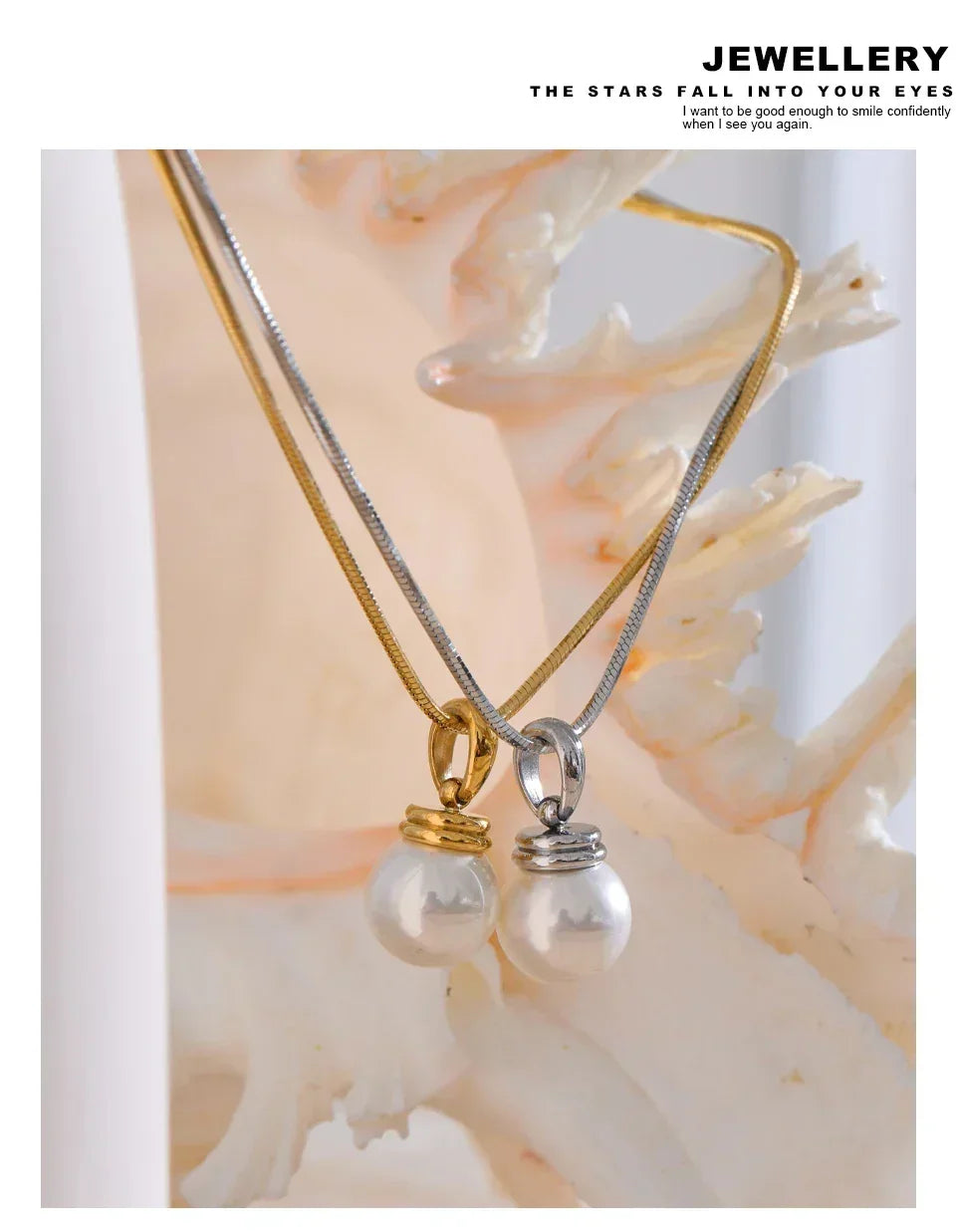 Moderne Pearl Drop - TM & CO. JEWELS 