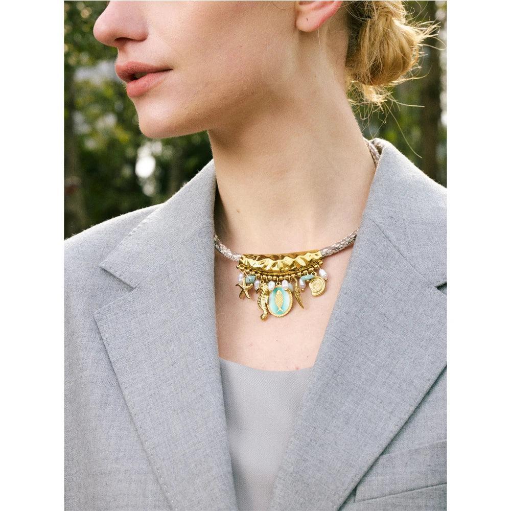 Seashell Serenity Necklace - TM & CO. JEWELS 