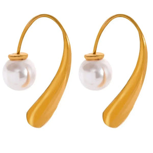 Halo Pearl Drops - TM & Co. Jewels