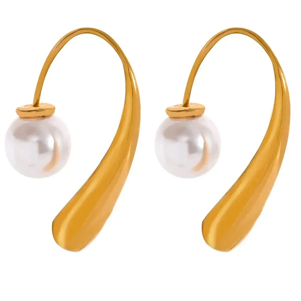 Halo Pearl Drops - TM & Co. Jewels