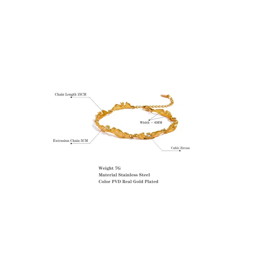 Valentina’s Edge Bracelet - TM & Co. Jewels