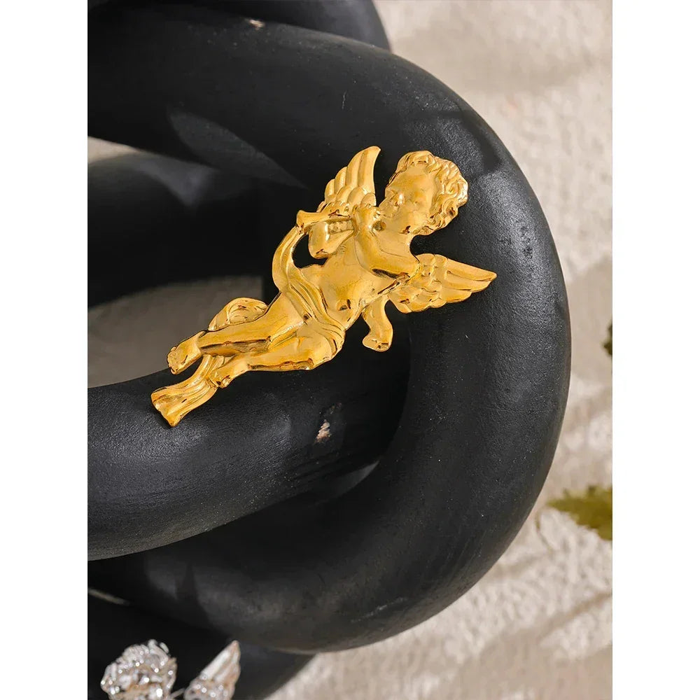 Angelic Trumpet Pin - TM & CO. JEWELS 