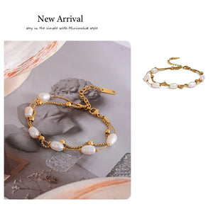 Luxe Twin Pearl Bracelet - TM & Co. Jewels