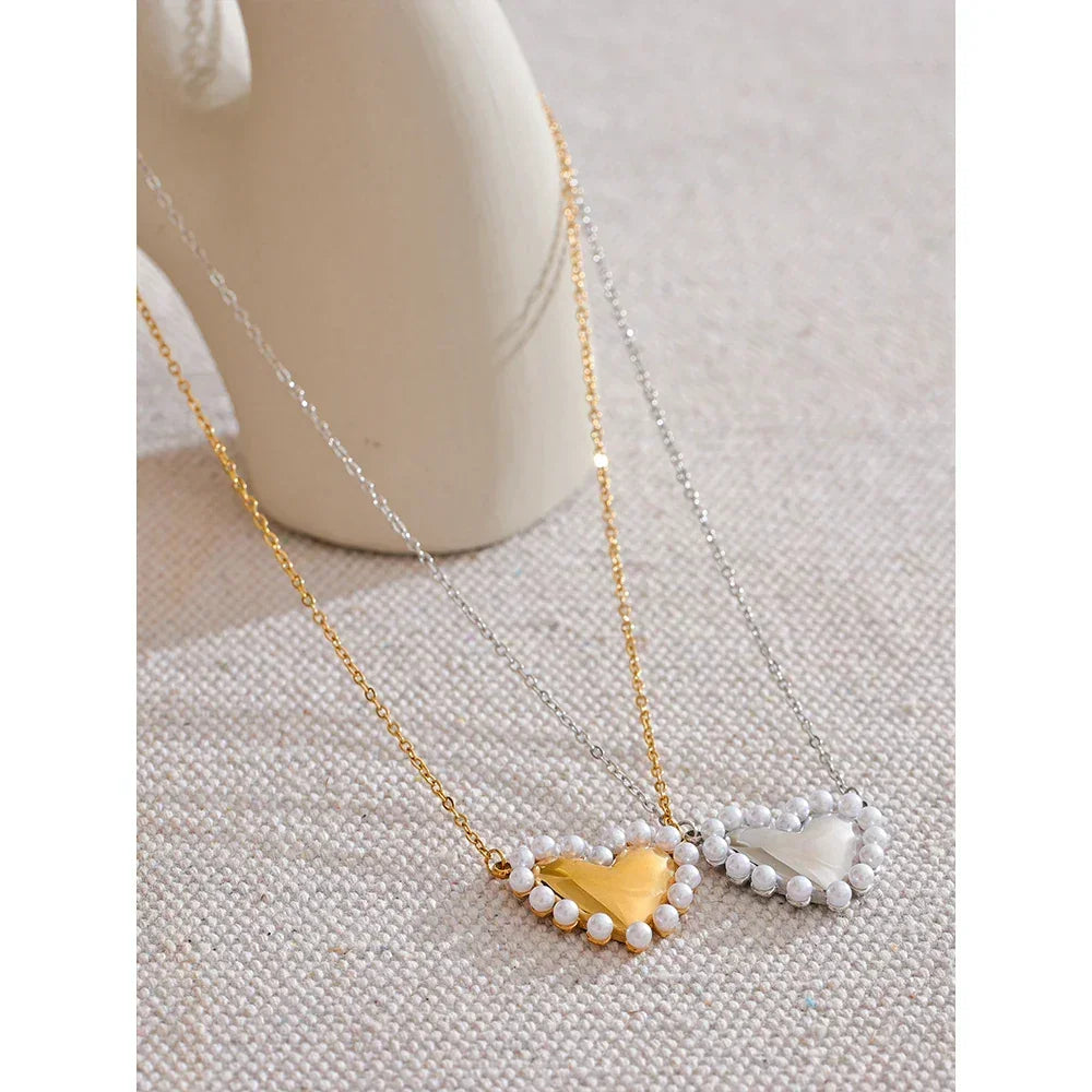 Pearl Kiss Necklace - TM & CO. JEWELS 