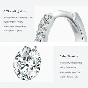 Sparkle Halo Hoops Earrings - TM & Co. Jewels