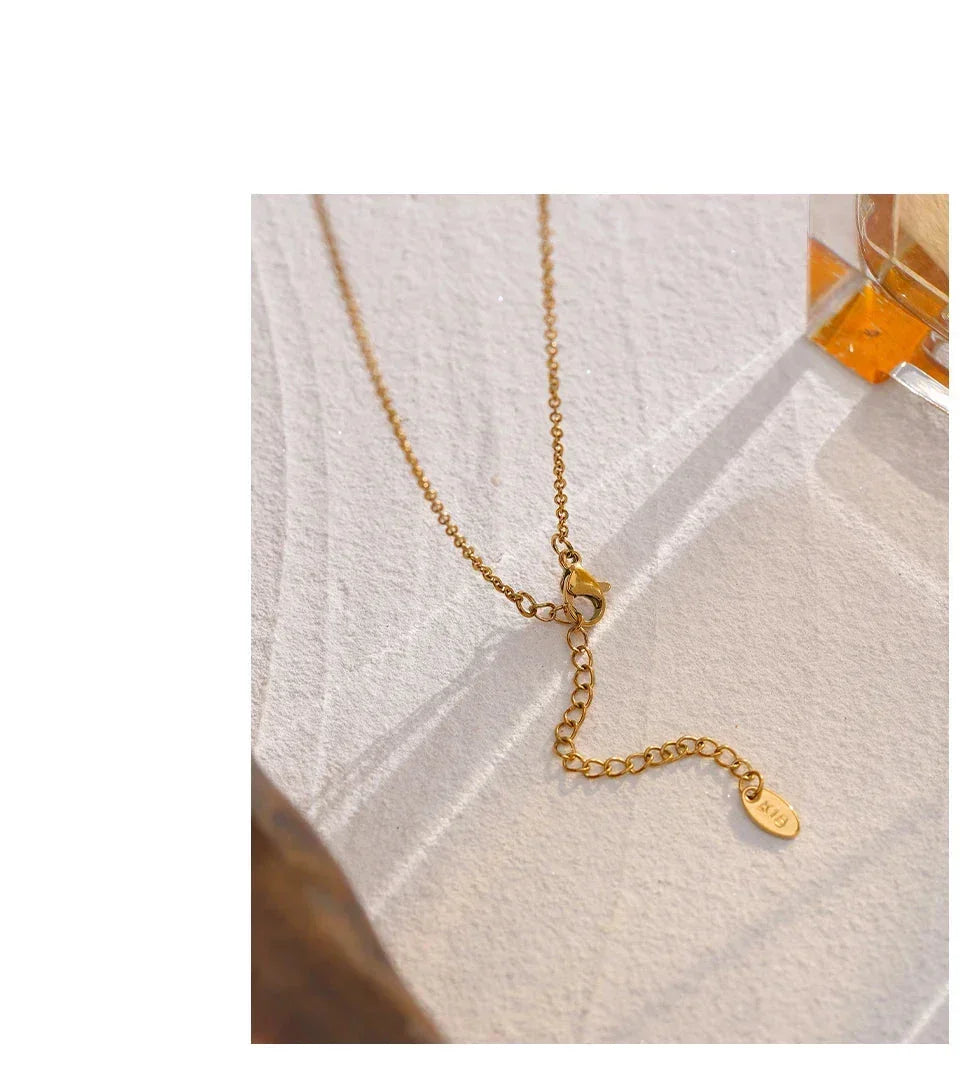 Sunrise Glow Stainless Necklace - TM & Co. Jewels