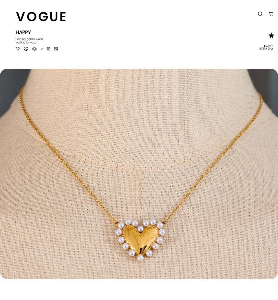 Pearl Kiss Necklace - TM & CO. JEWELS 