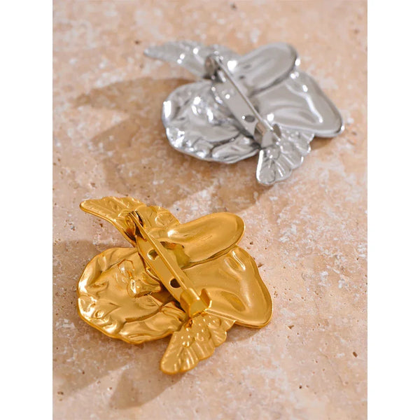 Seraph Portrait Brooch - TM & CO. JEWELS 