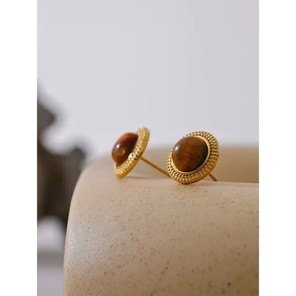 Harmony Stone Studs - TM & Co. Jewels