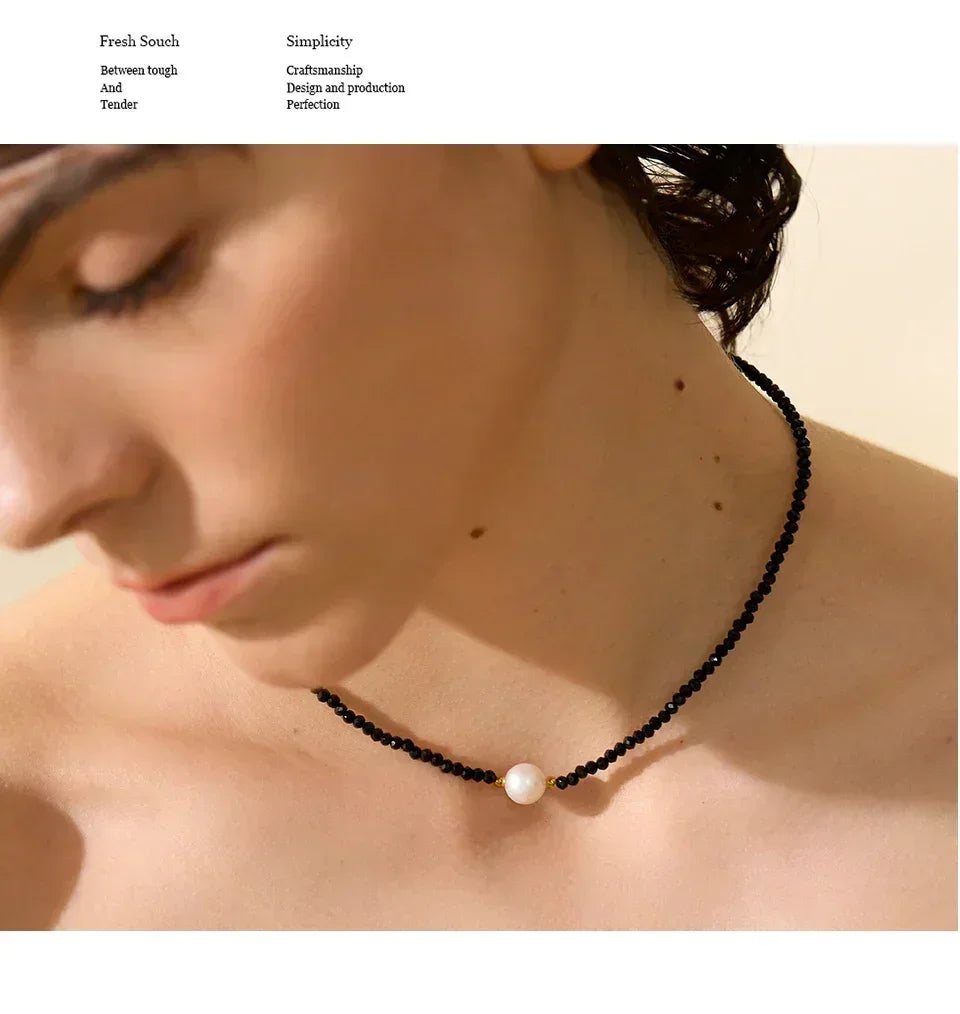 Noir Elegance Strand - TM & CO. JEWELS 