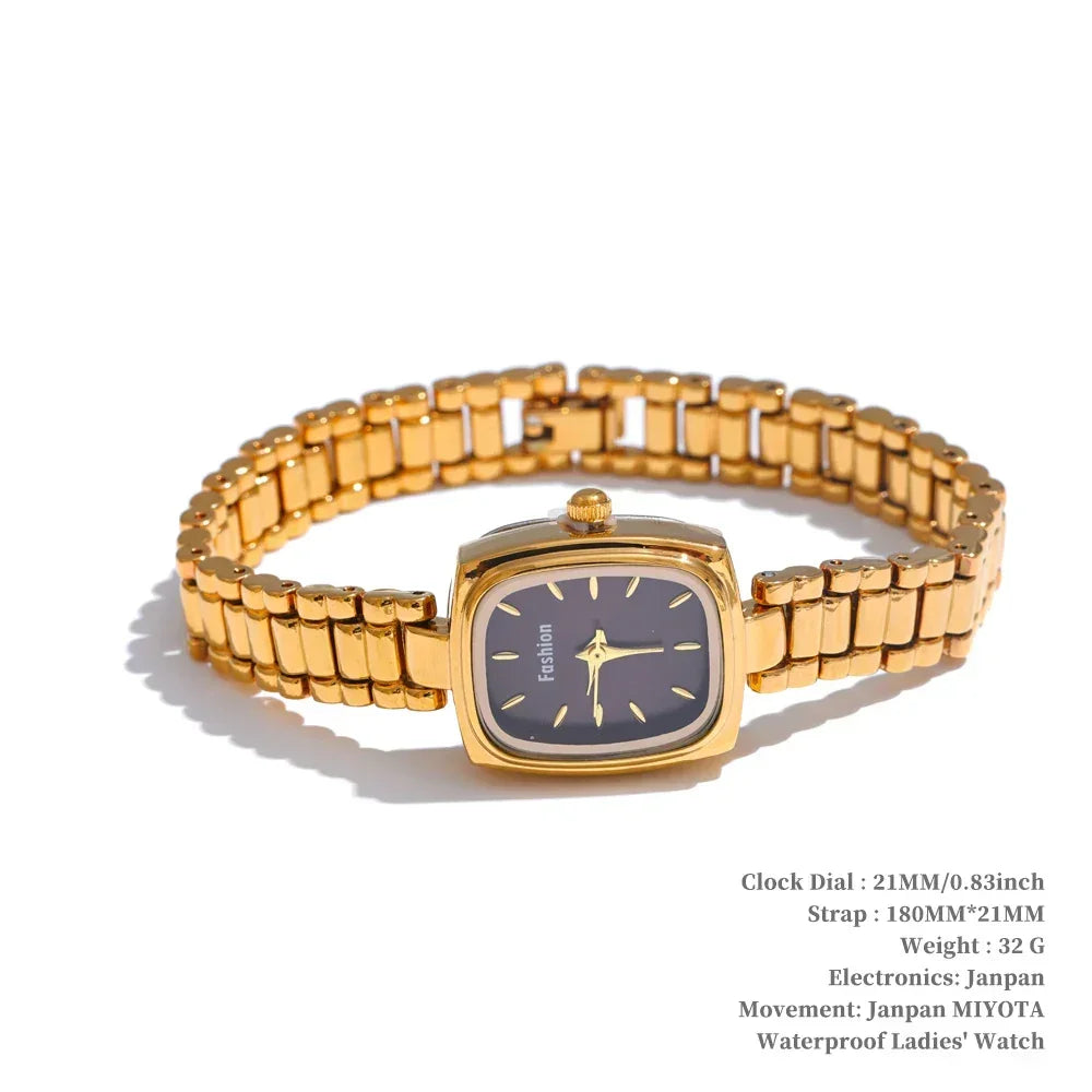 Radiant Motion Gold Watch - TM & CO. JEWELS 