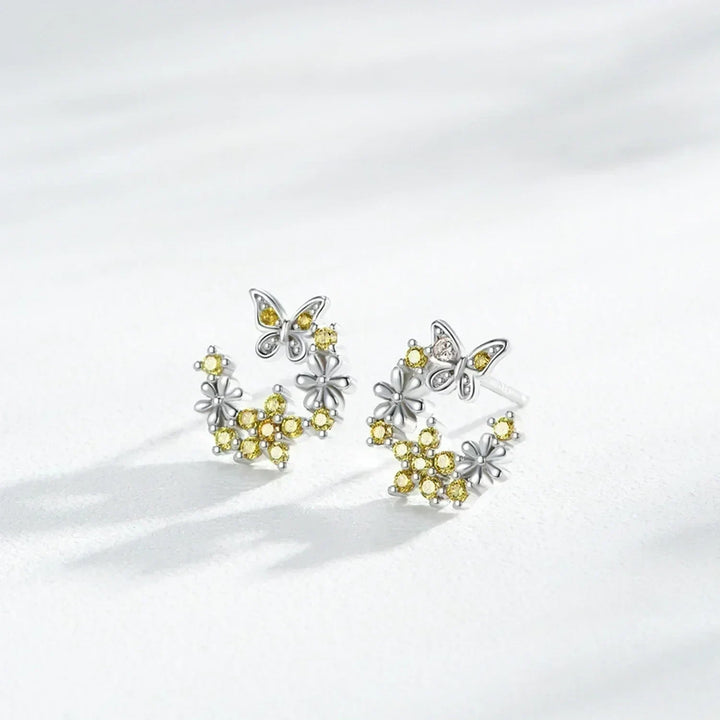 Sunlit Blossom Earrings - TM & Co. Jewels