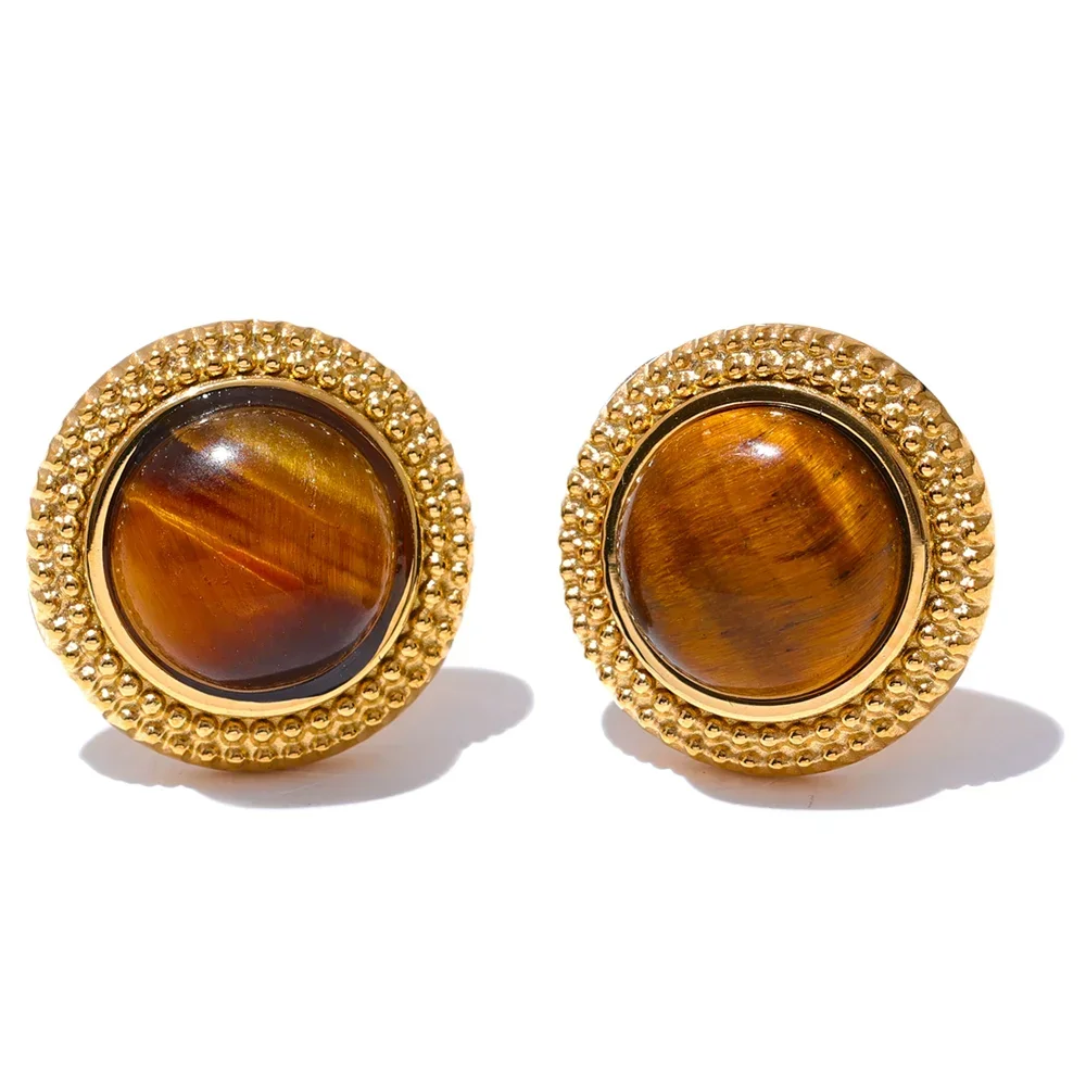 Harmony Stone Studs - TM & Co. Jewels