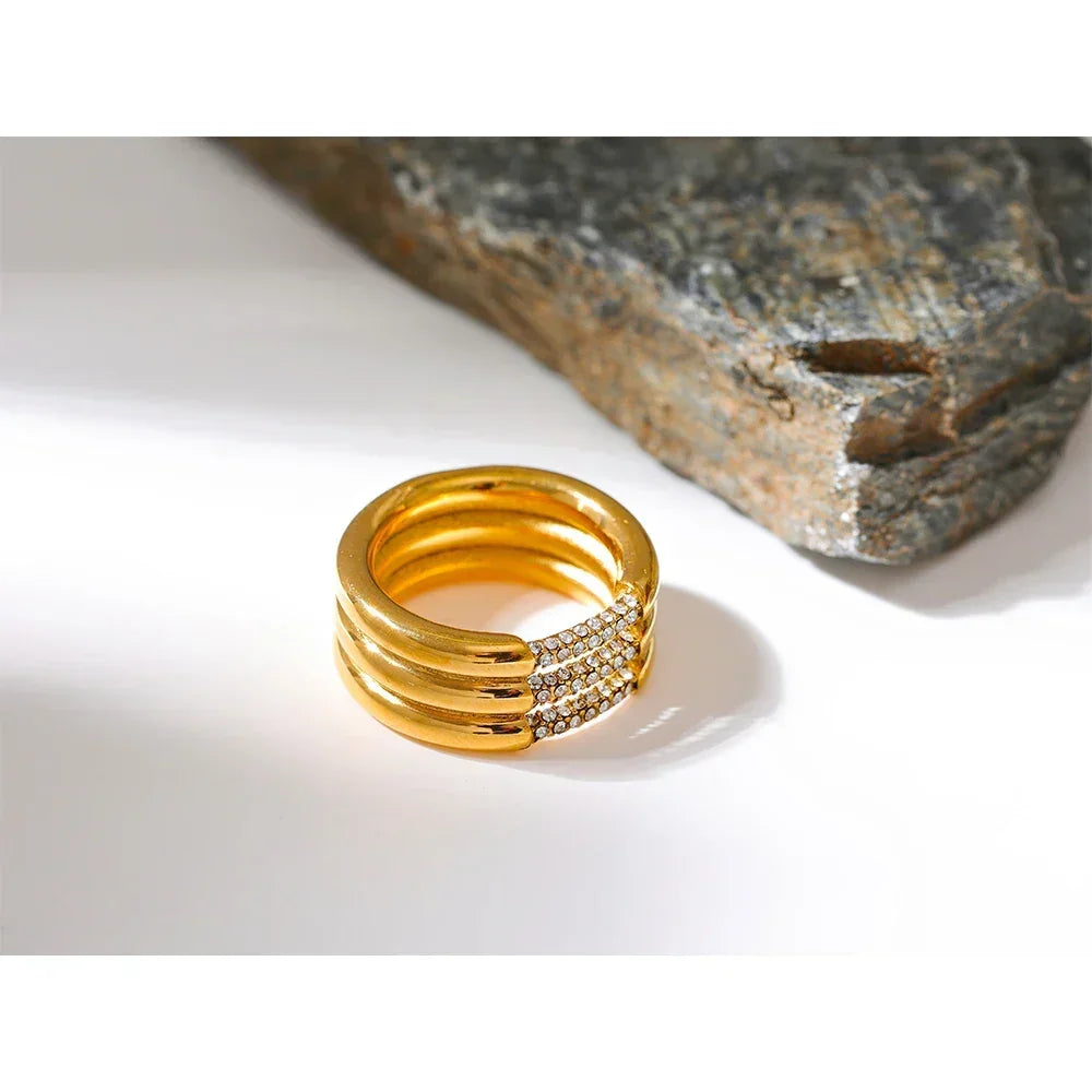 Radiant Layers Ring - TM & Co. Jewels