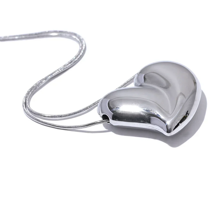 Hearty Glow Stainless Love Necklace - TM & Co. Jewels