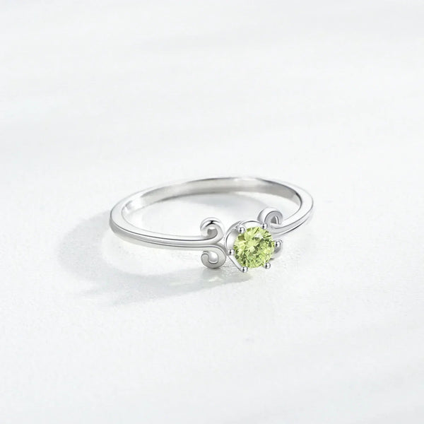 Mint Blossom Silver Ring - TM & Co. Jewels