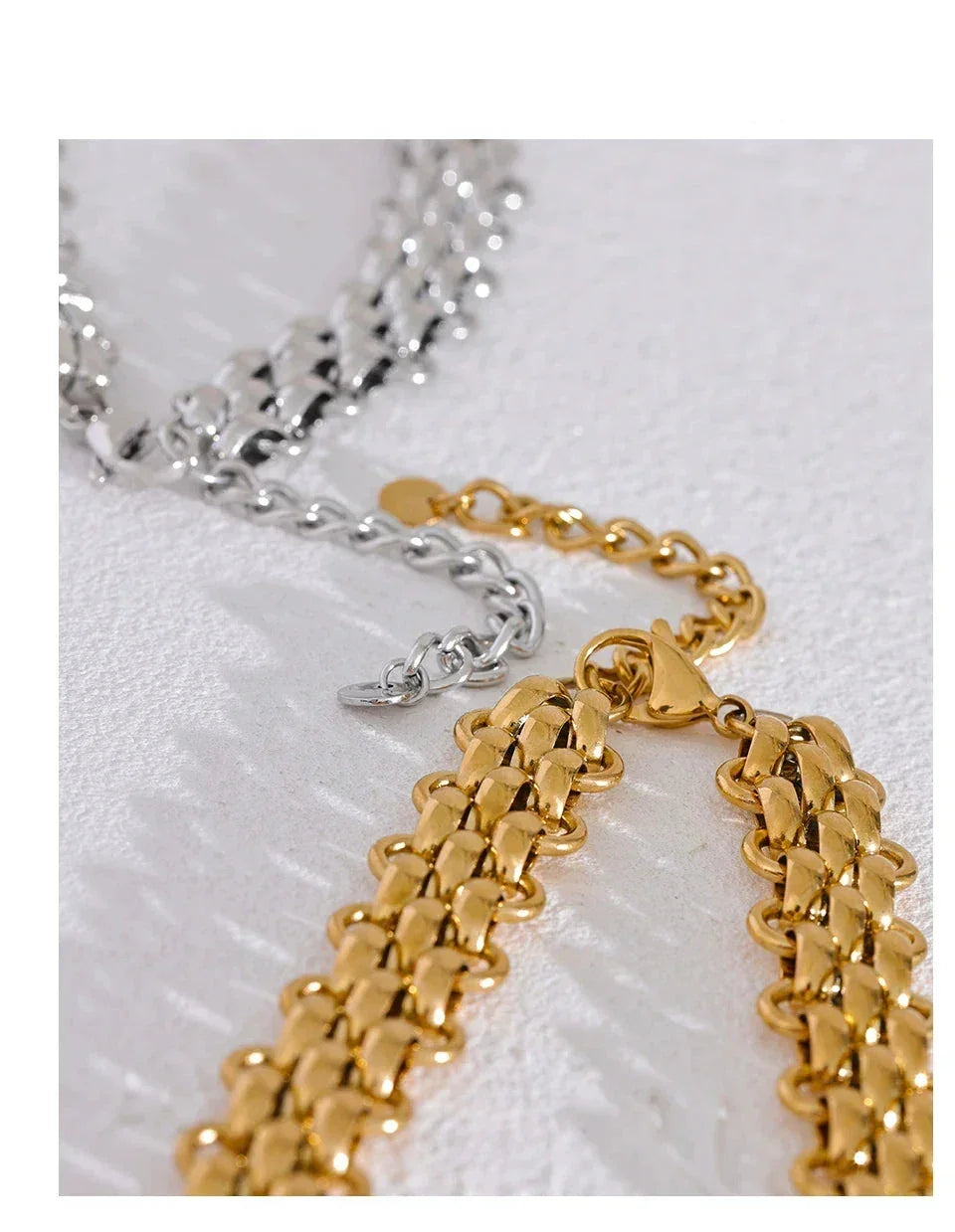 Glimmer Duo Necklace - TM & CO. JEWELS 